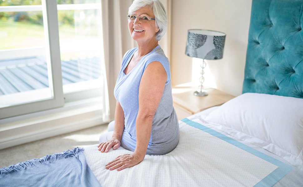 50 Count 36" x 36" Super Absorbency Disposable Underpads 2 Absorbency Disposable Underpads