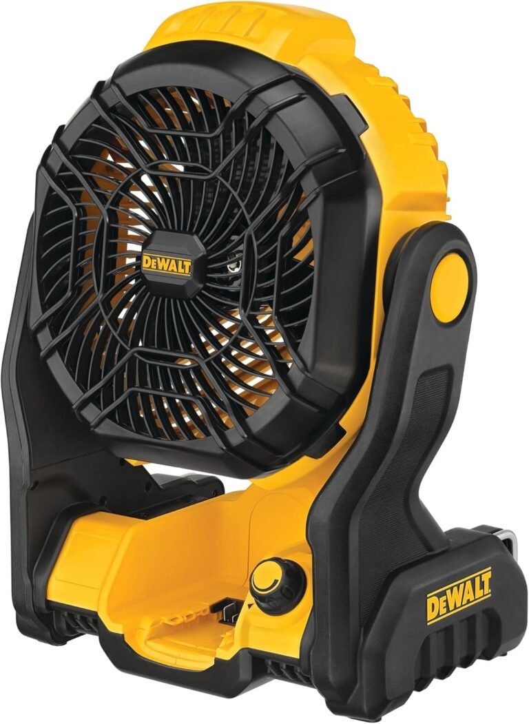 Ultimate DEWALT 20V MAX Cordless Jobsite Fan – Powerful & Portable Cooling