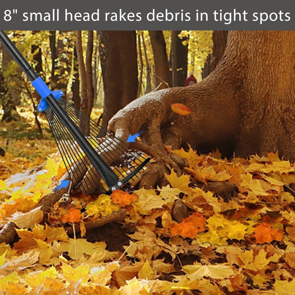 Adjustable Metal Leaf Rake