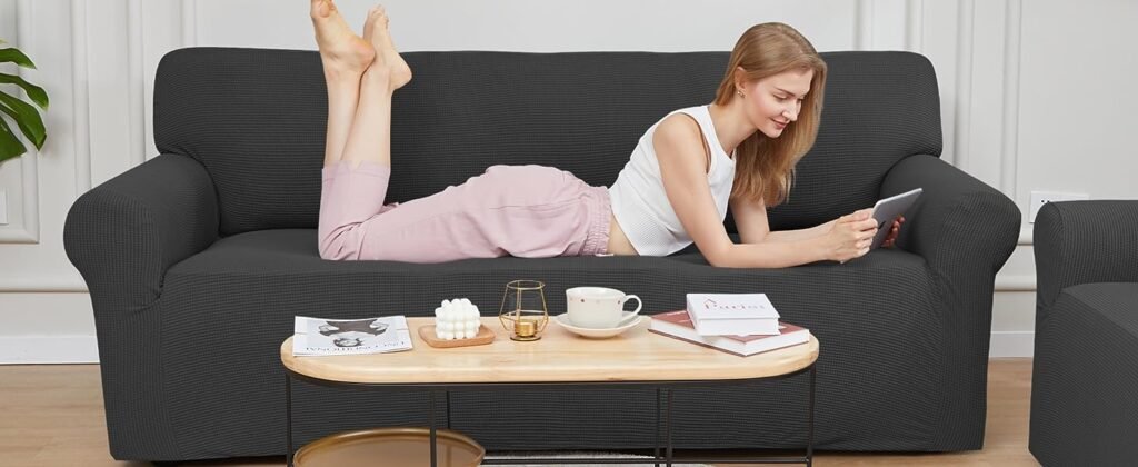 Premium Easy-Going Stretch Sofa Slipcover – Stylish, Durable & Comfortable 1 Easy-Going Stretch Sofa Slipcover