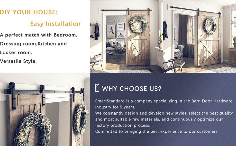 Barn Door Hardware Kit