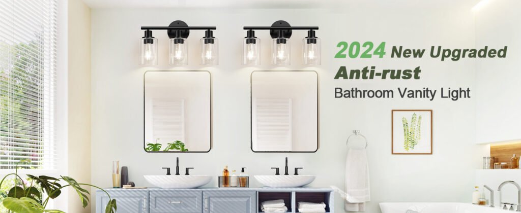 3-Light Bathroom Light Fixtures
