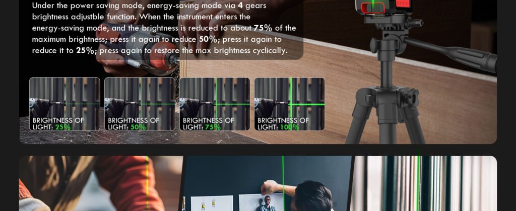 Powerful Laser Level with Tripod – Achieve Perfect Precision for Every Project 3 Laser Level with Tripod