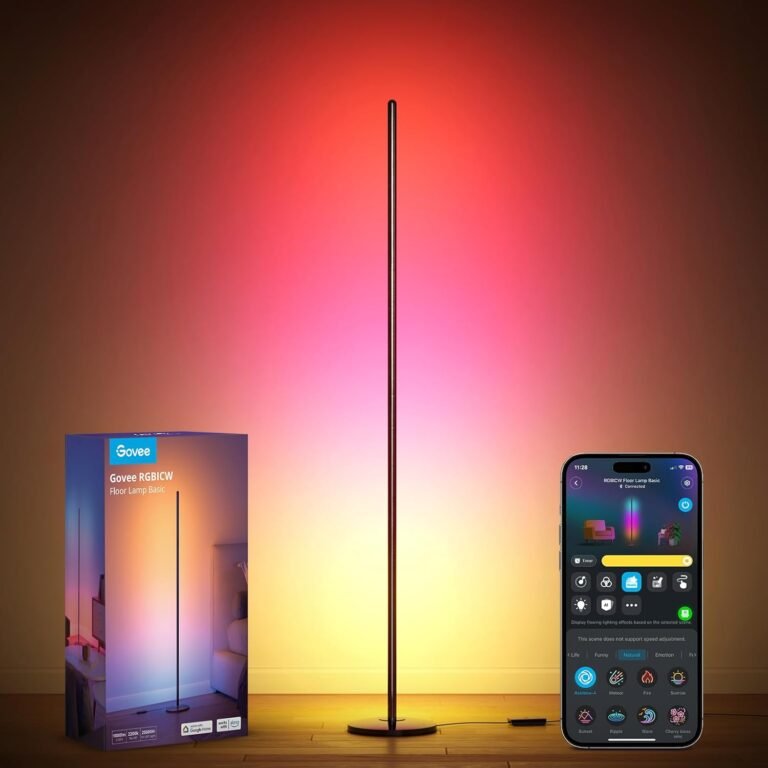 Govee RGBIC Floor Lamp Basic: The Ultimate Smart Lighting Upgrade for Your Home 5 Govee RGBIC Floor Lamp Basic