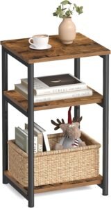 VASAGLE Side Table – Ultimate Stylish Storage Solution for Small Spaces