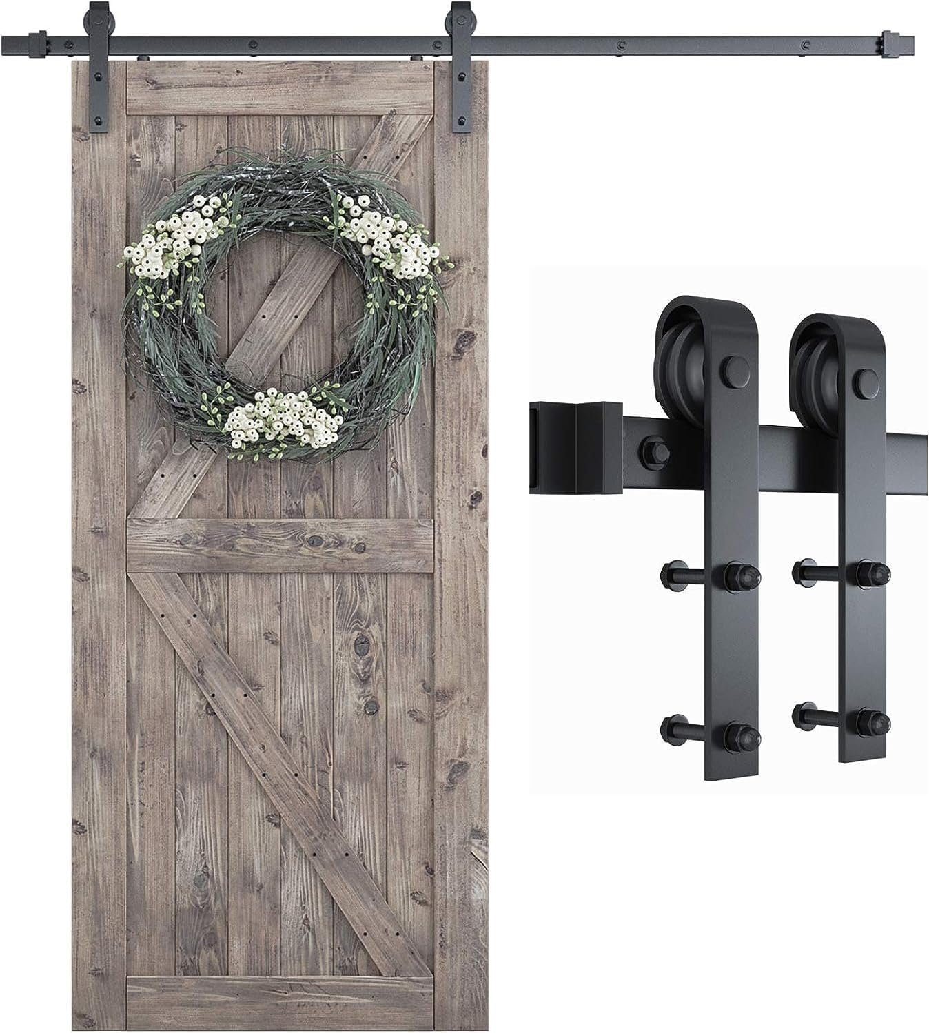 Barn Door Hardware Kit: Ultimate Stylish Upgrade for Smooth and Durable Sliding Doors
