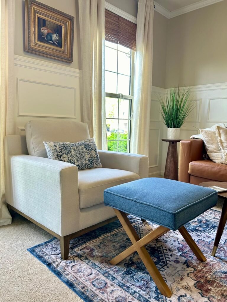 Small Ottoman Foot Rest