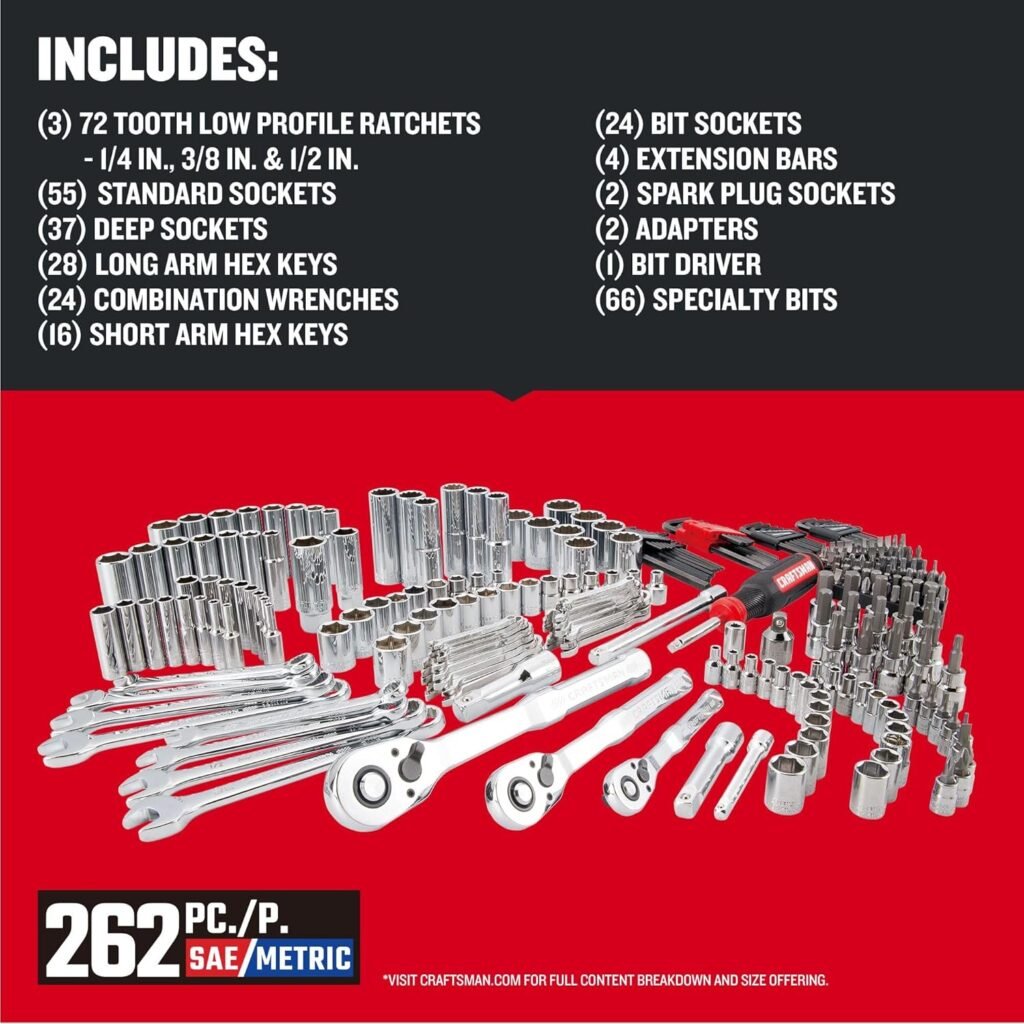 Craftsman 262-Piece Mechanic Tool