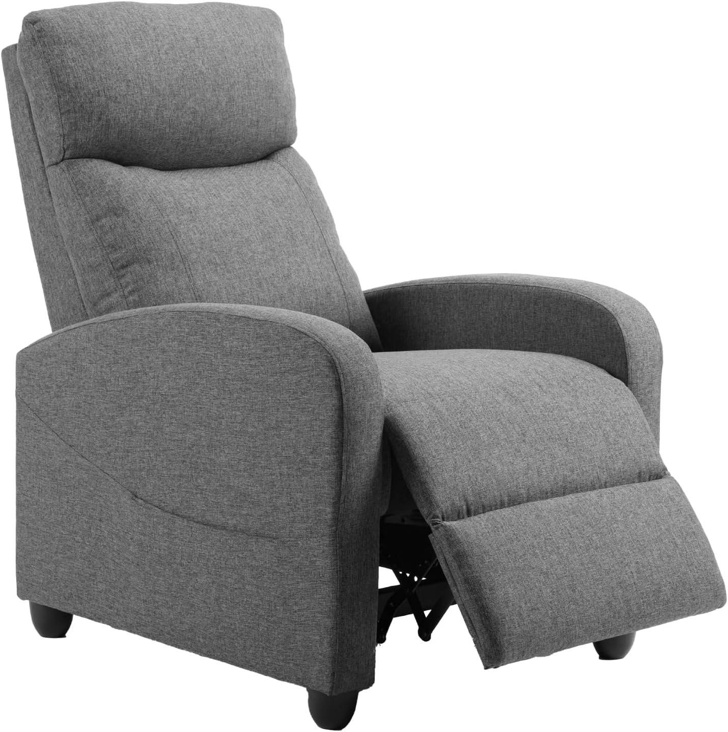 Sweetcrispy Recliner Chair Fabric Recliner Sofa No Massage