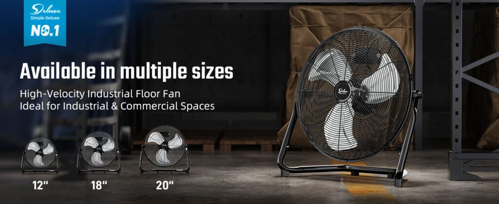 Metal Floor Fan