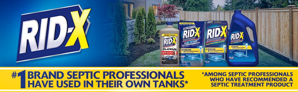 RID-X Septic Tank Treatment Powder 1 RID-X Septic Tank Treatment