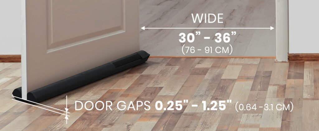 Everlasting Comfort 2 Sided Under Door Draft Stopper 2 Everlasting Comfort