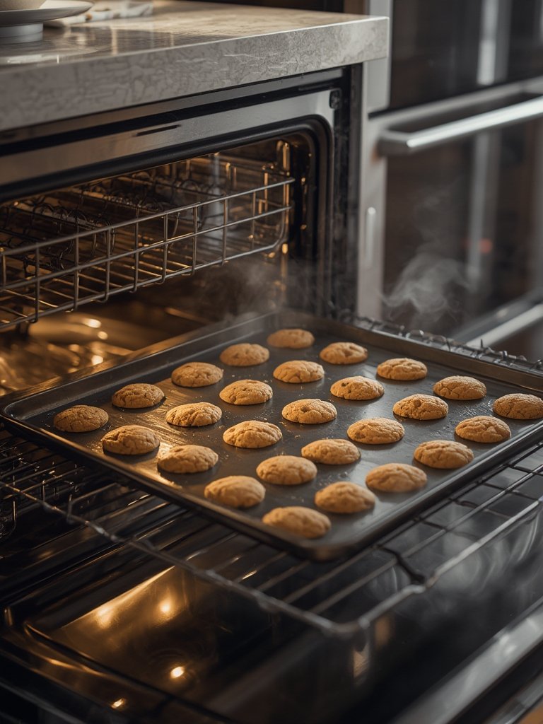 GoodCook carbon steel pans on baking rack
