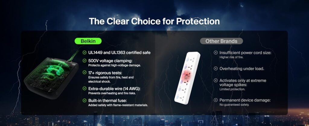 Outlet Wall Surge Protector: Must-Have Protection for Your Electronics 3 Outlet Wall Surge Protector