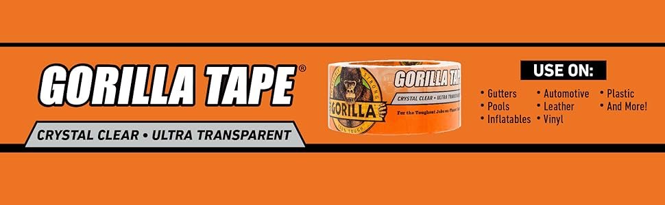 Gorilla Crystal Clear Tape