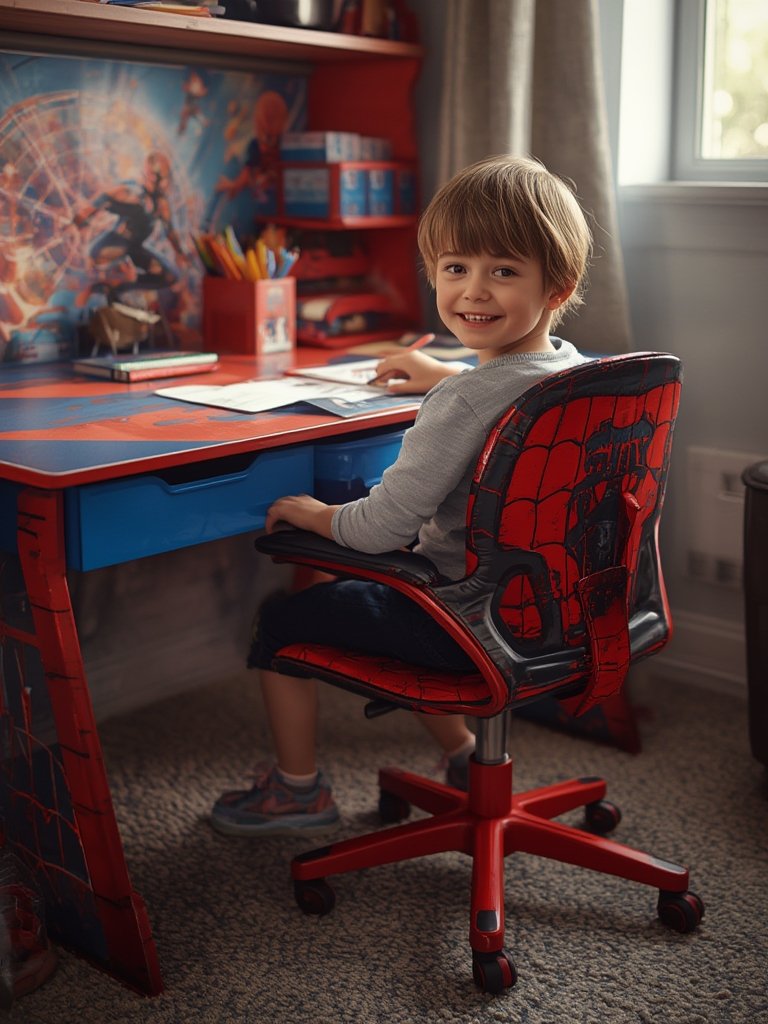 kids chair and desk set