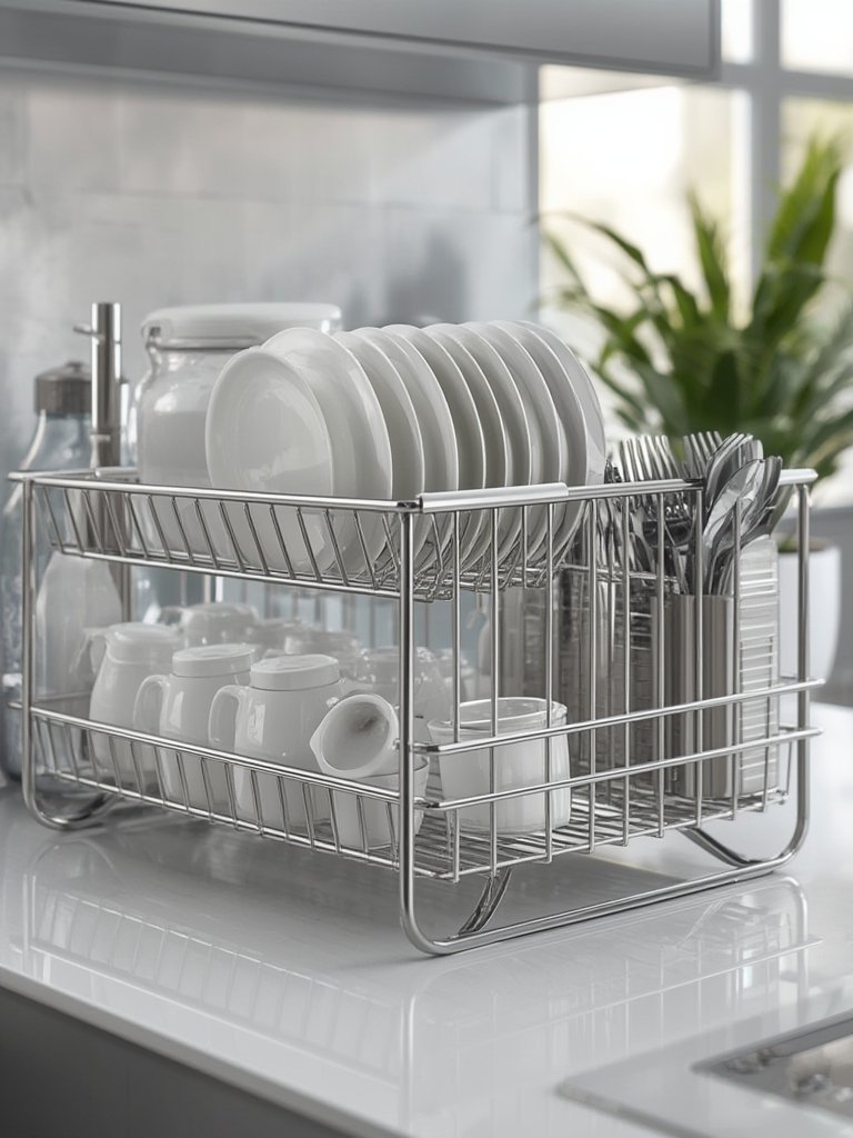 Dish Rack: 10 Ultimate Steps For Best Kitchen Organization In 2026 2 Kitsure kitchen organizer on counter