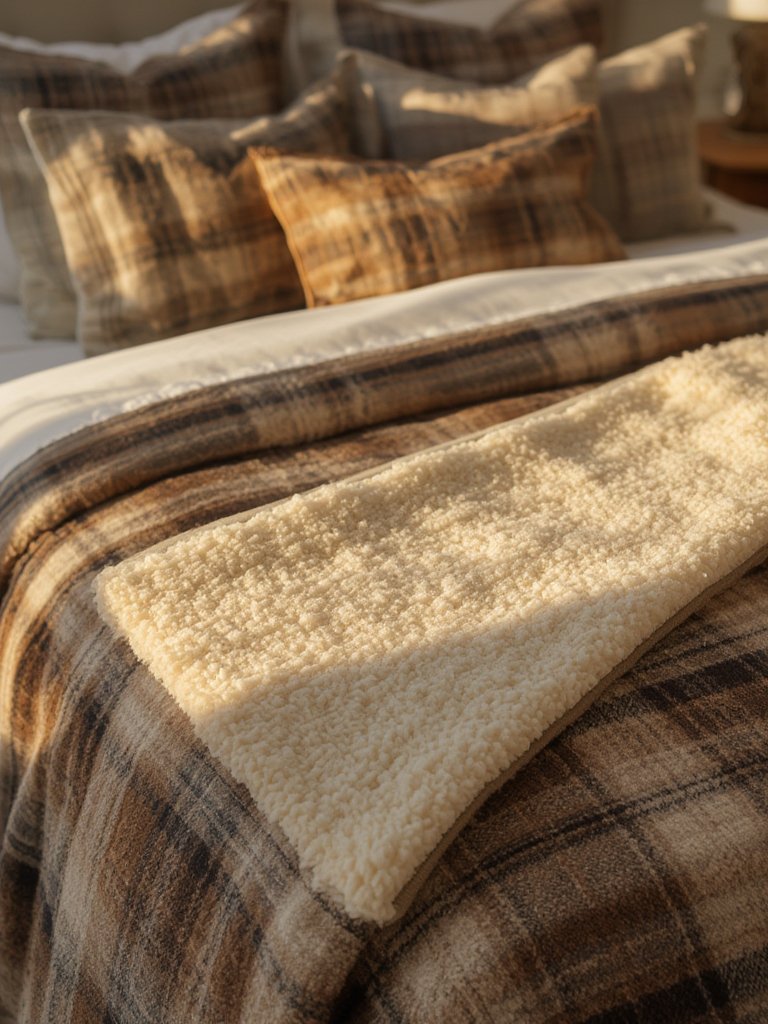reversible blanket sherpa throw design