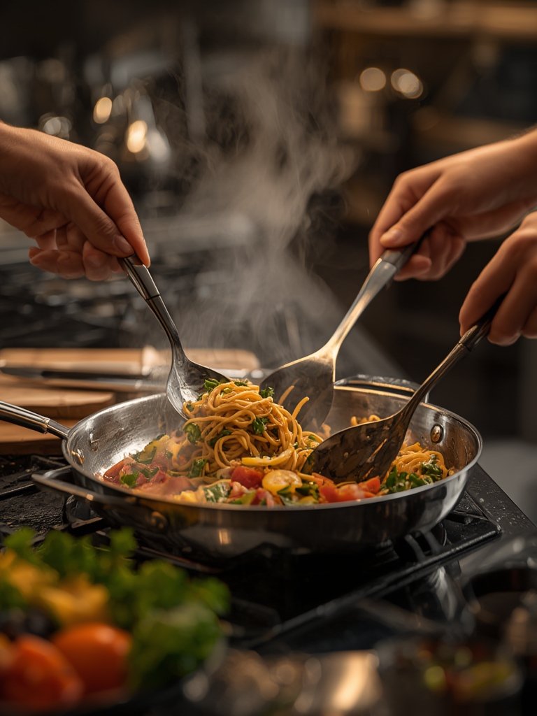 stainless steel utensils