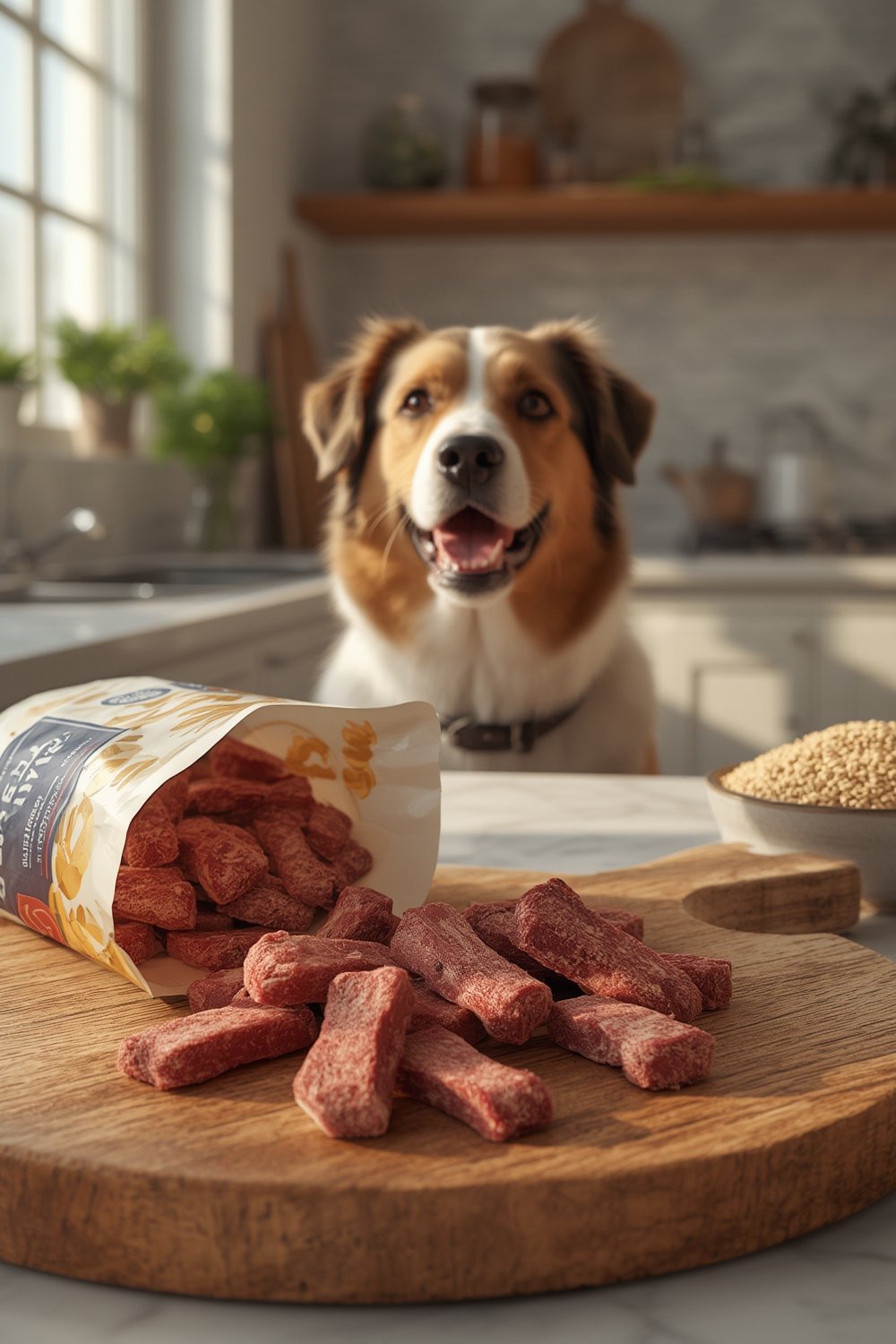 Full Moon All Natural Human Grade Dog Treats Essential Beef Savory Sticks