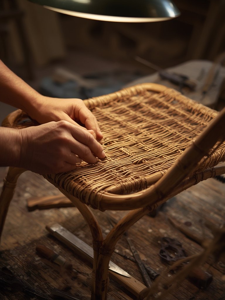 caned furniture - Illustration 2