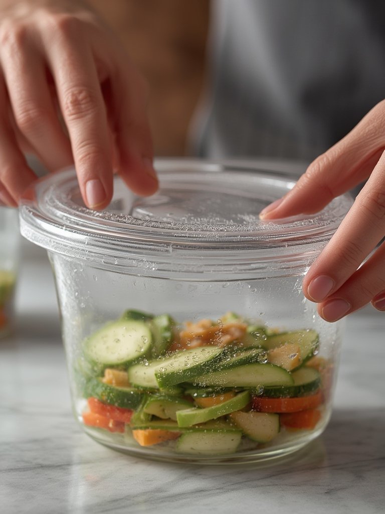 glass food storage containers with lids - Illustration 2