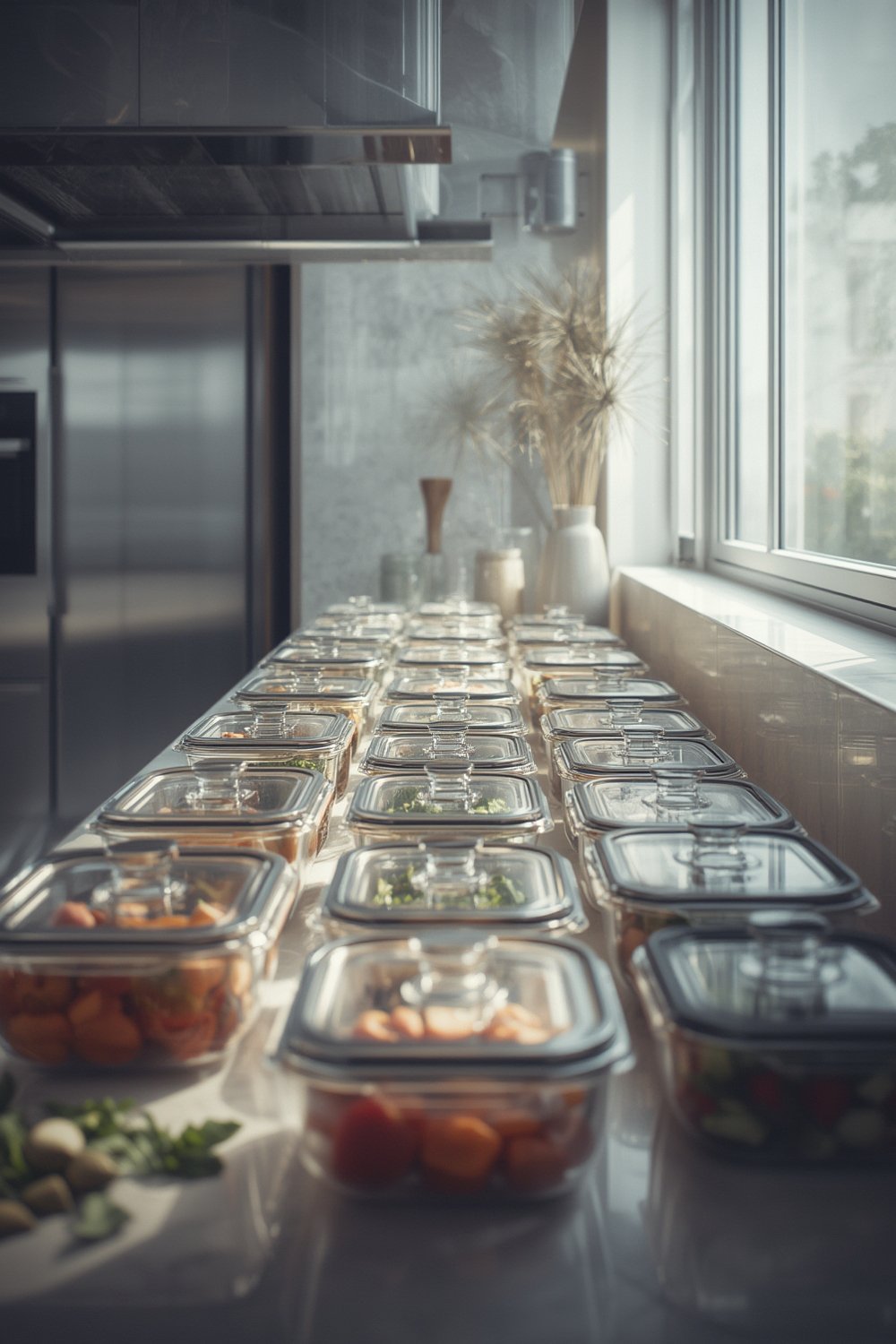 glass food storage containers with lids - Illustration 1