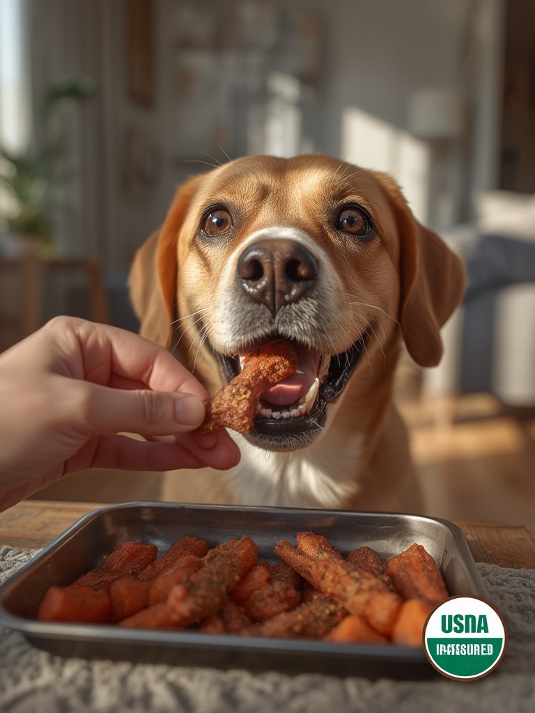 Human Grade Dog Treats with USDA Approval