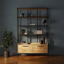wide shelving unit