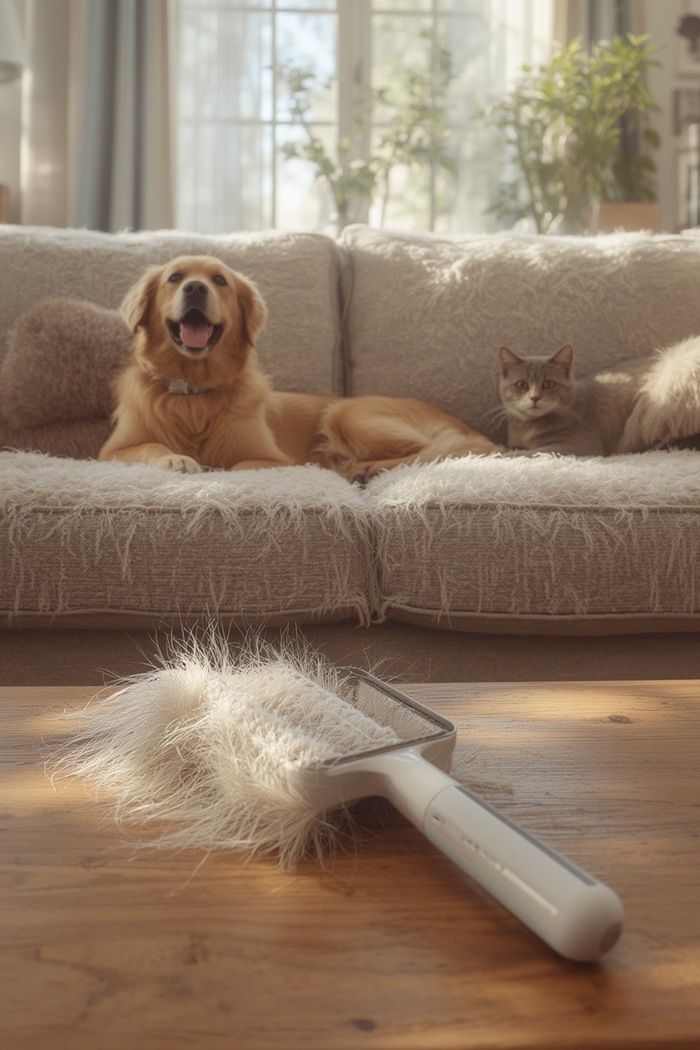 pet hair remover roller - Illustration 1