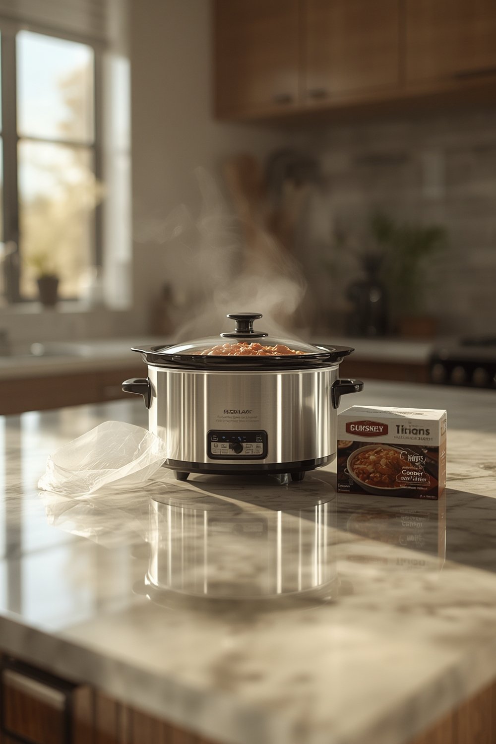 slow cooker cutting through thick branch